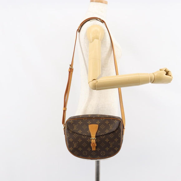 LOUIS VUITTON Monogram Jeune Fille GM Shoulder Bag M51225 LV Auth ka488