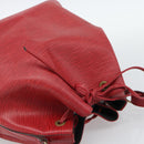 LOUIS VUITTON Epi Petit Noe Shoulder Bag Red M44107 LV Auth ka4880-6