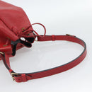 LOUIS VUITTON Epi Petit Noe Shoulder Bag Red M44107 LV Auth ka4880-7