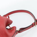 LOUIS VUITTON Epi Petit Noe Shoulder Bag Red M44107 LV Auth ka4880-8