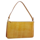 LOUIS VUITTON Monogram Vernis Lexington Pouch Beige M91010 LV Auth ka4881-1