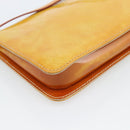 LOUIS VUITTON Monogram Vernis Lexington Pouch Beige M91010 LV Auth ka4881-17