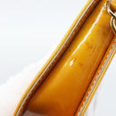LOUIS VUITTON Monogram Vernis Lexington Pouch Beige M91010 LV Auth ka4881-9