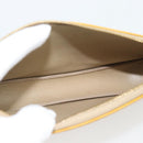 LOUIS VUITTON Monogram Vernis Lexington Pouch Beige M91010 LV Auth ka4881-11