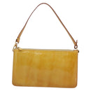 LOUIS VUITTON Monogram Vernis Lexington Pouch Beige M91010 LV Auth ka4881-13