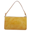 LOUIS VUITTON Monogram Vernis Lexington Pouch Beige M91010 LV Auth ka4881-2