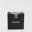 CHANEL Necklace metal Gold Tone CC Auth ka4882SAM-16
