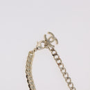 CHANEL Necklace metal Gold Tone CC Auth ka4882SAM-7