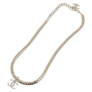 CHANEL Necklace metal Gold Tone CC Auth ka4882SAM-8