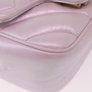 GUCCI GG Marmont Chain Shoulder Bag Leather Pink Gold 739682 Auth ka4883M-14