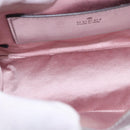 GUCCI GG Marmont Chain Shoulder Bag Leather Pink Gold 739682 Auth ka4883M-10