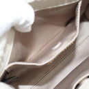 Miu Miu Hand Bag Shearing 2way White Gold Auth ka4884SAM-23
