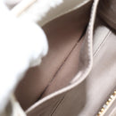 Miu Miu Hand Bag Shearing 2way White Gold Auth ka4884SAM-24