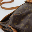 LOUIS VUITTON Monogram Saumur 35 Shoulder Bag M42254 LV Auth ka4885-15