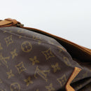 LOUIS VUITTON Monogram Saumur 35 Shoulder Bag M42254 LV Auth ka4885-16