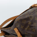 LOUIS VUITTON Monogram Saumur 35 Shoulder Bag M42254 LV Auth ka4885-17