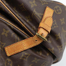 LOUIS VUITTON Monogram Saumur 35 Shoulder Bag M42254 LV Auth ka4885-9