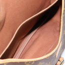 LOUIS VUITTON Monogram Saumur 35 Shoulder Bag M42254 LV Auth ka4885-11