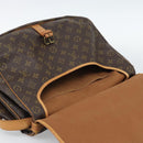 LOUIS VUITTON Monogram Saumur 35 Shoulder Bag M42254 LV Auth ka4885-24