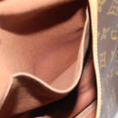 LOUIS VUITTON Monogram Saumur 35 Shoulder Bag M42254 LV Auth ka4885-28