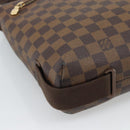 LOUIS VUITTON Damier Ebene Brooklyn MM Shoulder Bag N51211 LV Auth ka4886-16