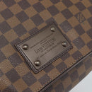 LOUIS VUITTON Damier Ebene Brooklyn MM Shoulder Bag N51211 LV Auth ka4886-17