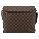 LOUIS VUITTON Damier Ebene Brooklyn MM Shoulder Bag N51211 LV Auth ka4886-2