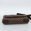 LOUIS VUITTON Damier Ebene Brooklyn MM Shoulder Bag N51211 LV Auth ka4886-5