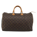 LOUIS VUITTON Monogram Speedy 40 Hand Bag M41522 LV Auth ka4888-13