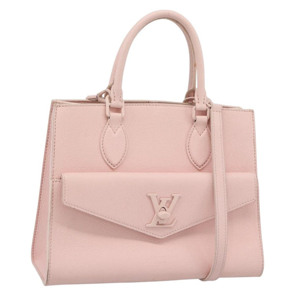 LOUIS VUITTON Rock Me Tote PM Bag Grain leather Audrose M55818 LV Auth ka4890SAM