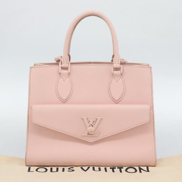 LOUIS VUITTON Rock Me Tote PM Bag Grain leather Audrose M55818 LV Auth ka4890SAM