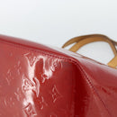 LOUIS VUITTON Monogram Vernis Bellevue PM Bag Pomme D'amour M93583 Auth ka4891-9