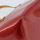 LOUIS VUITTON Monogram Vernis Bellevue PM Bag Pomme D'amour M93583 Auth ka4891-16