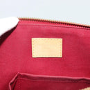 LOUIS VUITTON Monogram Vernis Bellevue PM Bag Pomme D'amour M93583 Auth ka4891-18