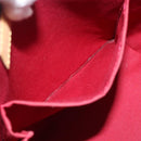 LOUIS VUITTON Monogram Vernis Bellevue PM Bag Pomme D'amour M93583 Auth ka4891-21