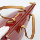 LOUIS VUITTON Monogram Vernis Bellevue PM Bag Pomme D'amour M93583 Auth ka4891-6