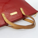 LOUIS VUITTON Monogram Vernis Bellevue PM Bag Pomme D'amour M93583 Auth ka4891-7