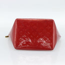 LOUIS VUITTON Monogram Vernis Bellevue PM Bag Pomme D'amour M93583 Auth ka4891-5