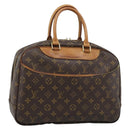 LOUIS VUITTON Monogram Deauville Hand Bag M47270 LV Auth ka4892-1
