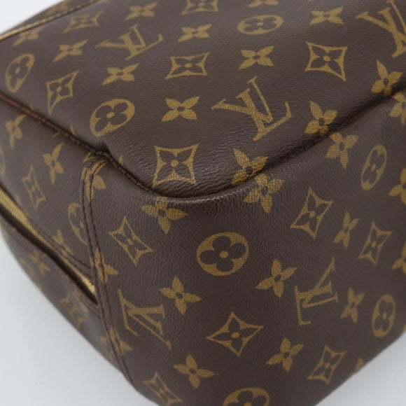 LOUIS VUITTON Monogram Deauville Hand Bag M47270 LV Auth ka4892