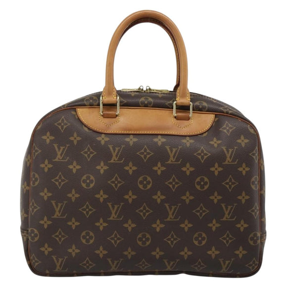 LOUIS VUITTON Monogram Deauville Hand Bag M47270 LV Auth ka4892