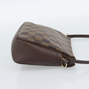 LOUIS VUITTON Damier Ebene Trousse Makeup Pouch N51982 LV Auth ka4893V-4
