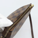 LOUIS VUITTON Damier Ebene Trousse Makeup Pouch N51982 LV Auth ka4893V-6
