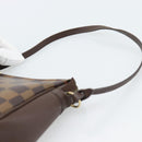 LOUIS VUITTON Damier Ebene Trousse Makeup Pouch N51982 LV Auth ka4893V-8