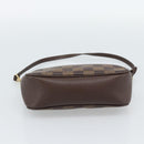 LOUIS VUITTON Damier Ebene Trousse Makeup Pouch N51982 LV Auth ka4893V-5