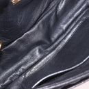 Miu Miu Biker Bag Shoulder Bag Lamb Skin Red Gold Auth ka4894M-11