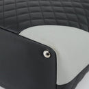 CHANEL Cambon Line Matelasse Tote Bag Leather Black Silver CC Auth ka4895SAM-9