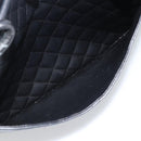 CHANEL Cambon Line Matelasse Tote Bag Leather Black Silver CC Auth ka4895SAM-26
