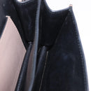 PRADA Shoulder Bag Saffiano leather Beige Silver Auth ka4901V-19