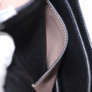 PRADA Shoulder Bag Saffiano leather Beige Silver Auth ka4901V-24